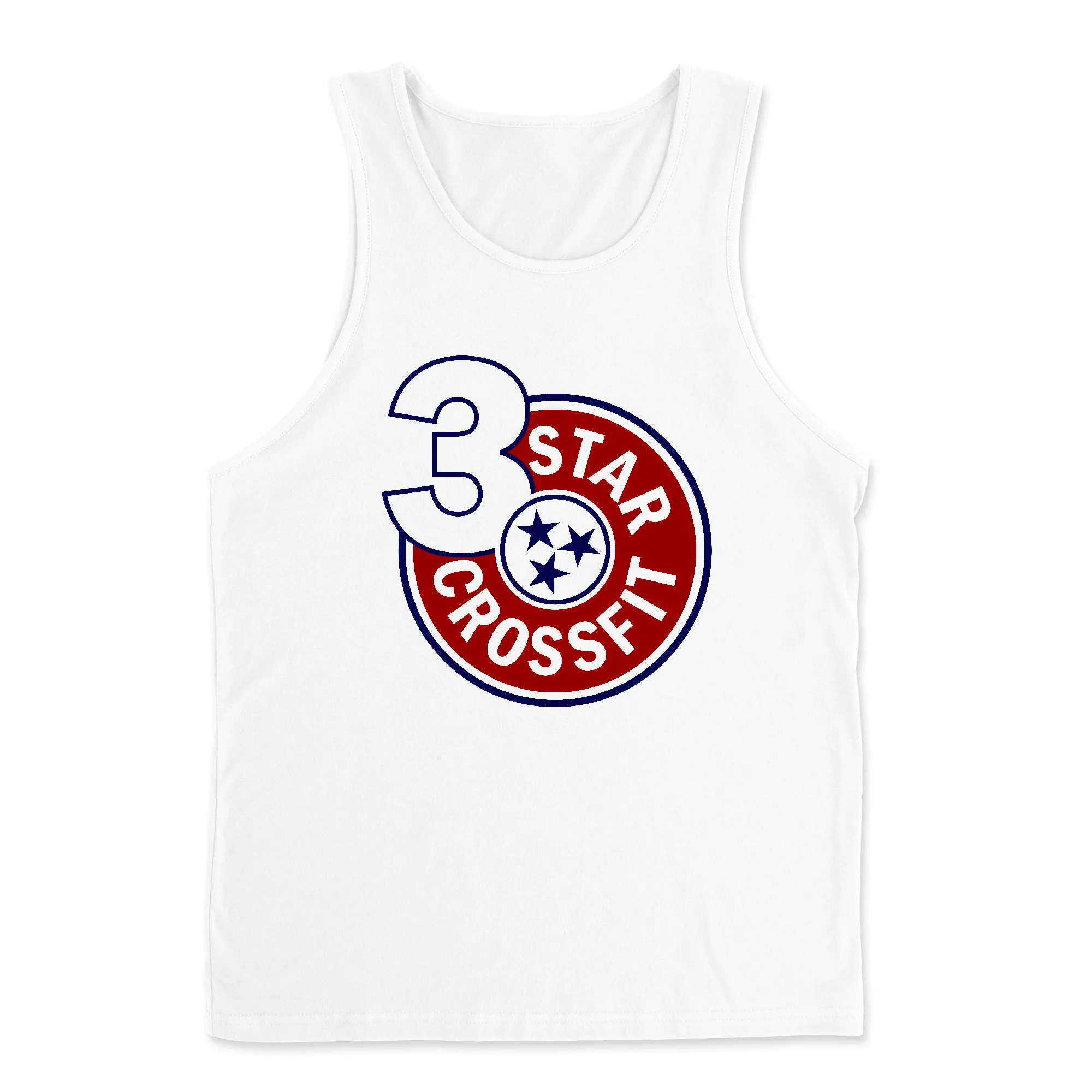 3 Star CrossFit Standard Mens - Tank Top