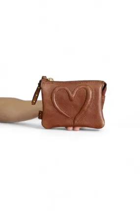 ART N' VINTAGE LOVE PURSE OAK