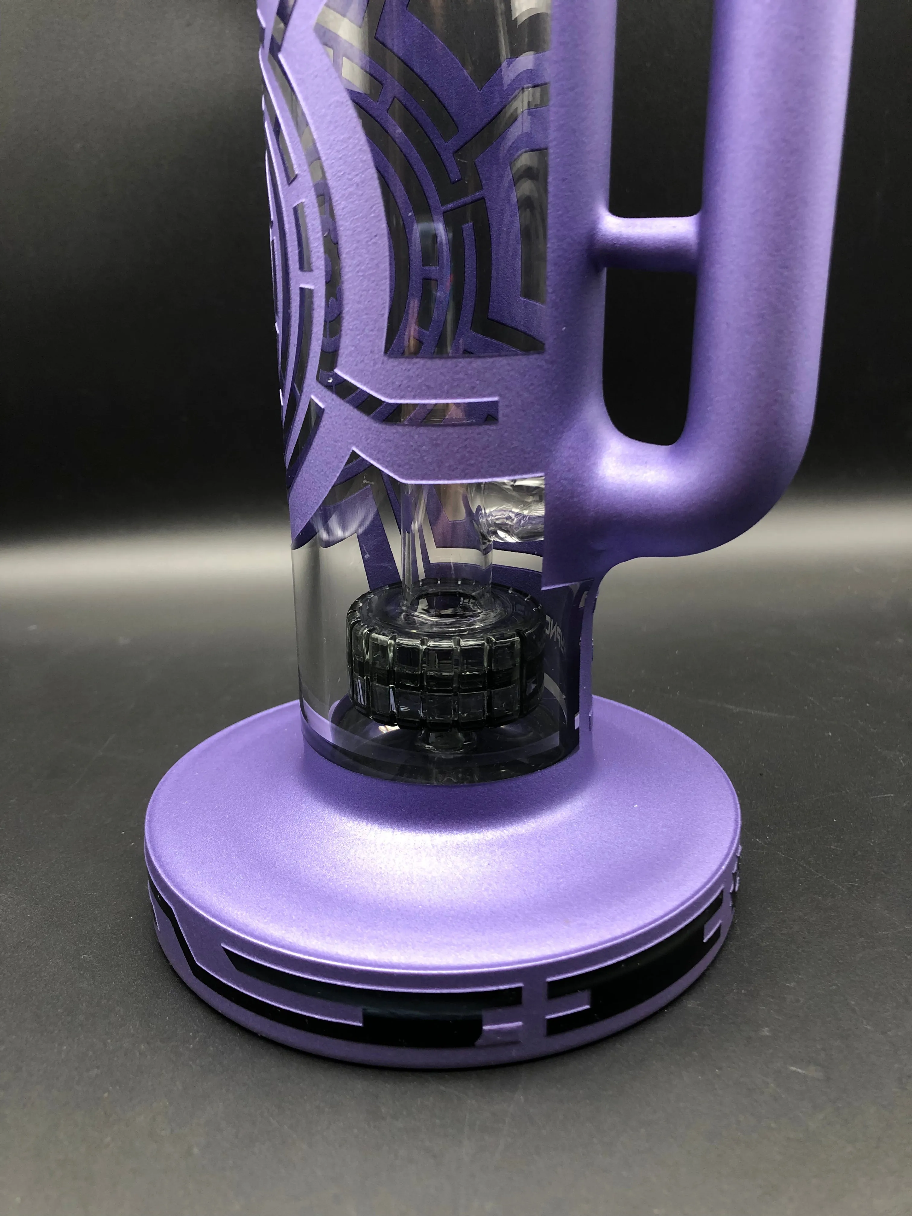 Asteroid Glass “Hypnosphere” Water Pipe