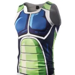 Bardock Dragon Ball Z Compression Tank Top Rash Guard