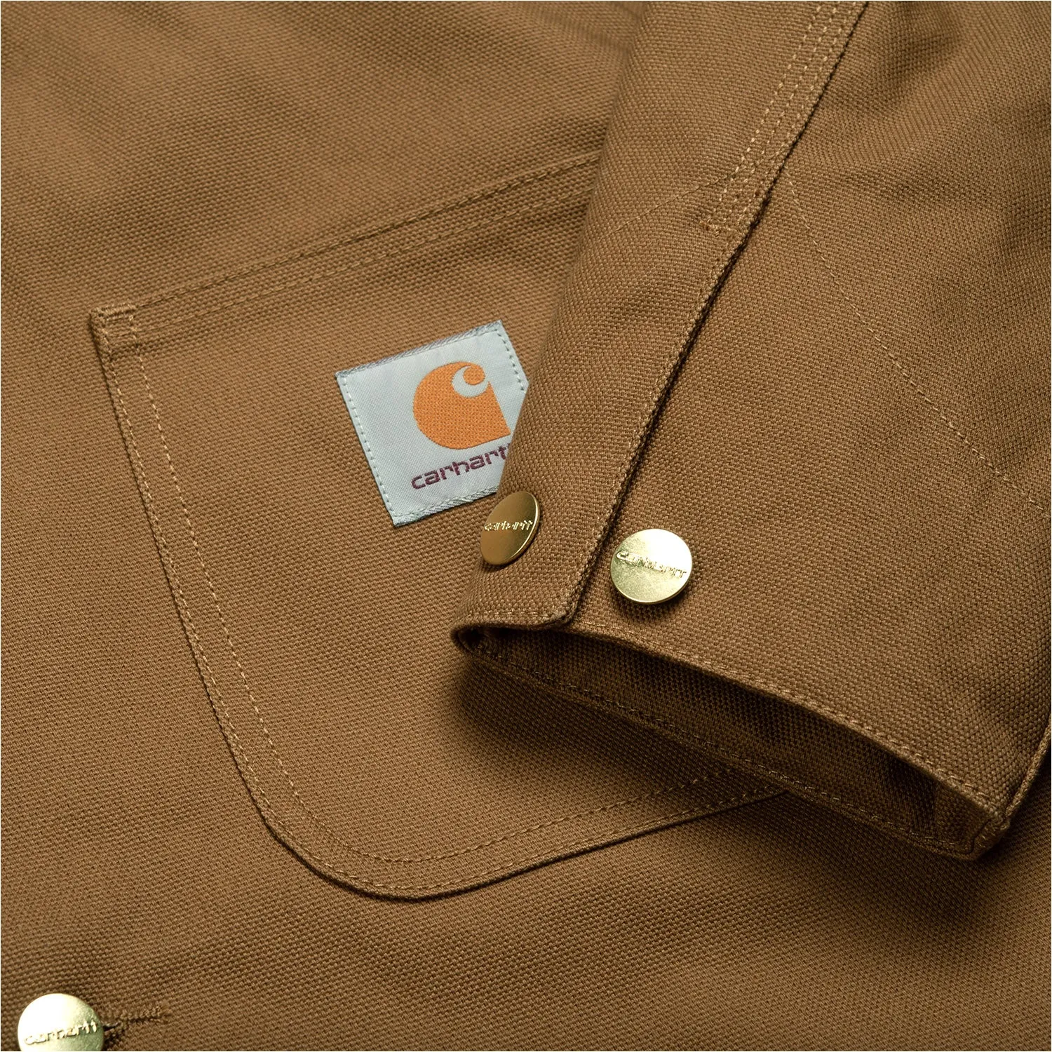 Carhartt Michigan Coat Hamilton Brown Rigid