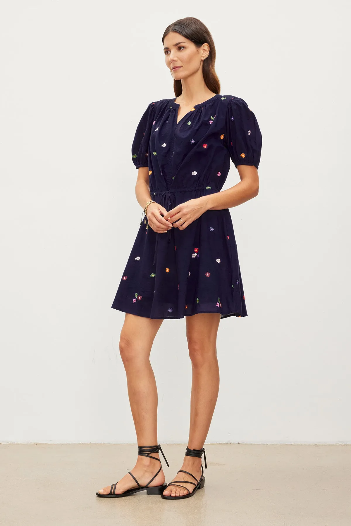 CLEO EMBROIDERED BOHO DRESS