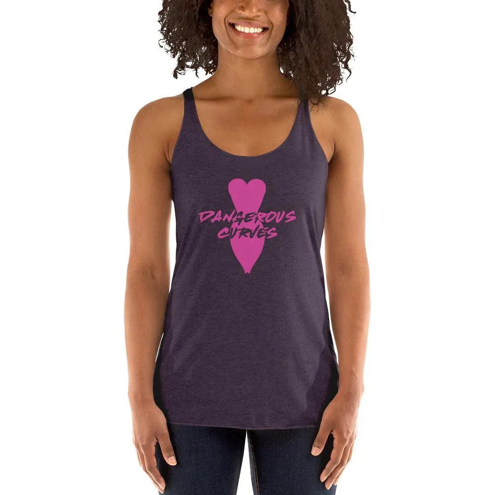 Dangerous Curves  Women's Racerback Tank