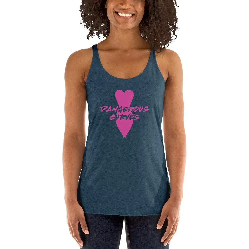 Dangerous Curves  Women's Racerback Tank