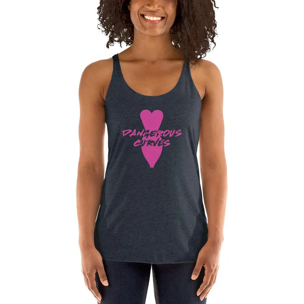 Dangerous Curves  Women's Racerback Tank