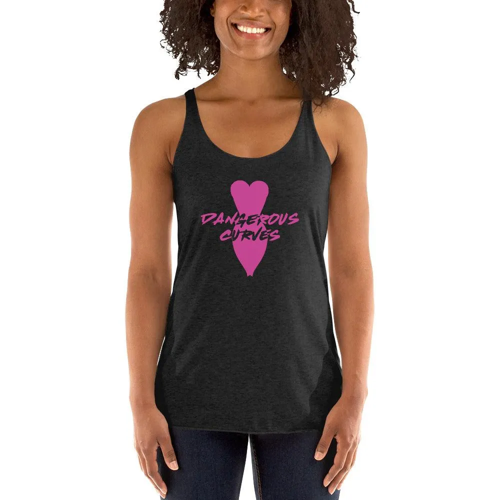 Dangerous Curves  Women's Racerback Tank