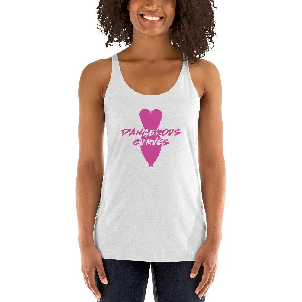 Dangerous Curves  Women's Racerback Tank