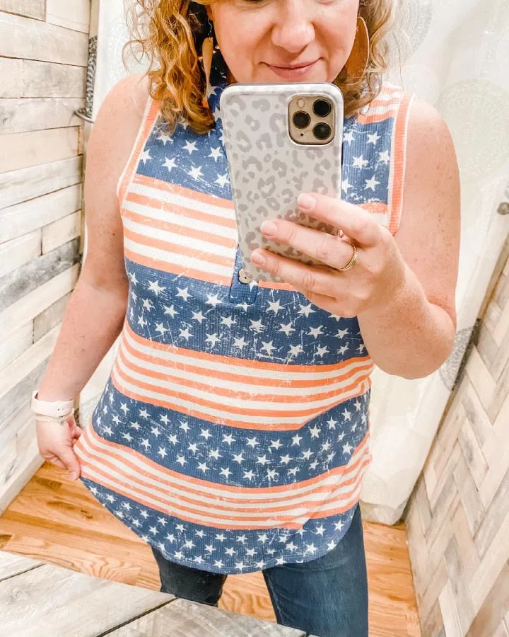 Flag Print Tank