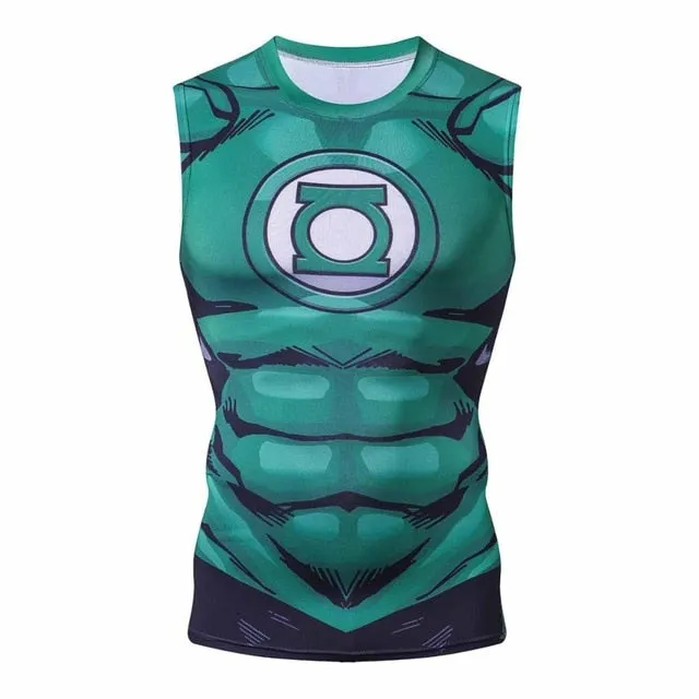 Green Lantern Compression 'Comic' Tank Top