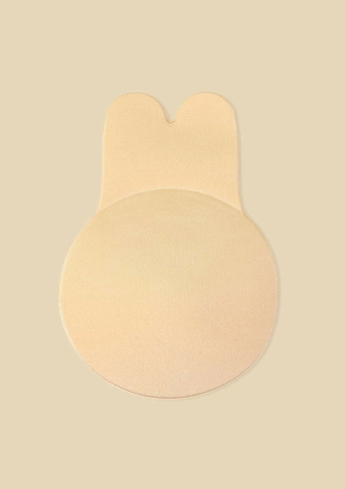 HSIA Bunny-Shaped Adhesive Push-Up Pasties Invisible Bra 2 Pack