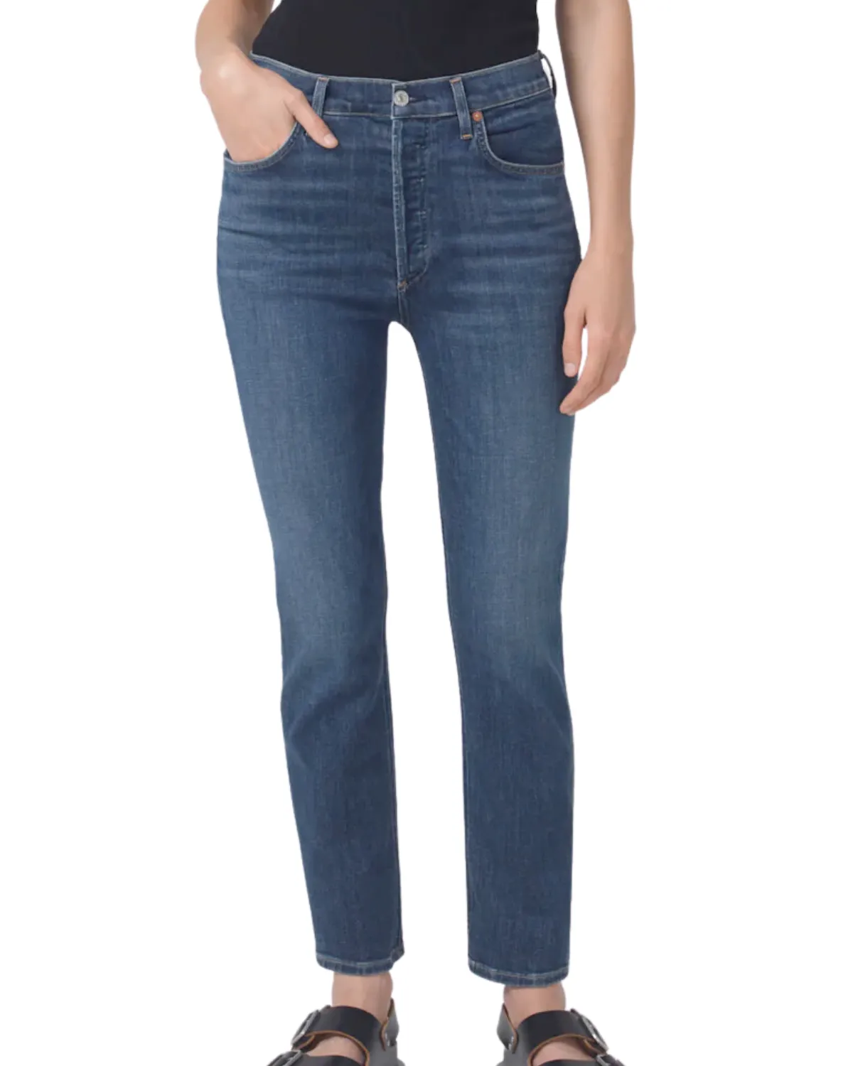 Jolene Highrise Vintage Slim Denim (Undercurrent)