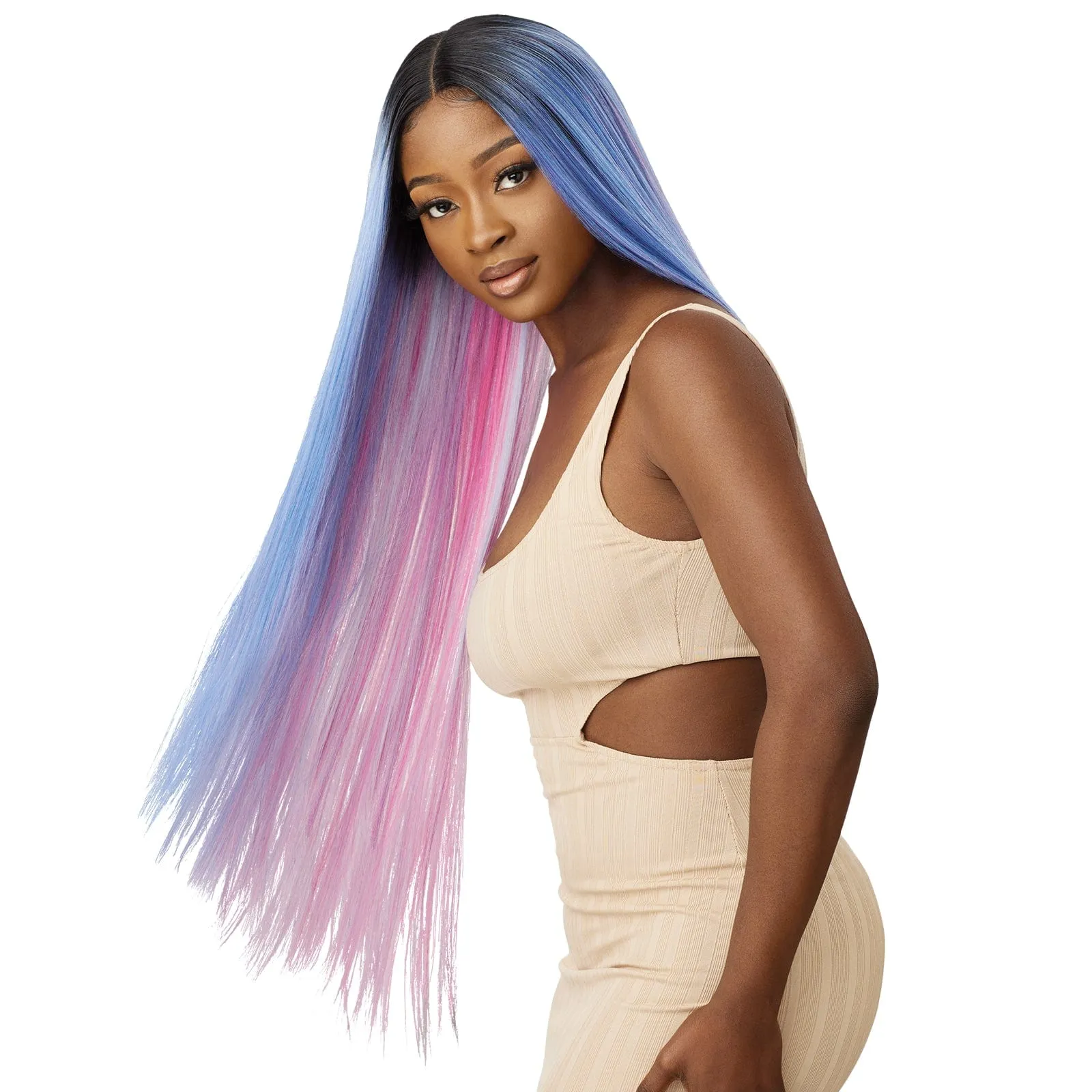 KIMISHA | Outre Color Bomb Synthetic HD Lace Front Wig