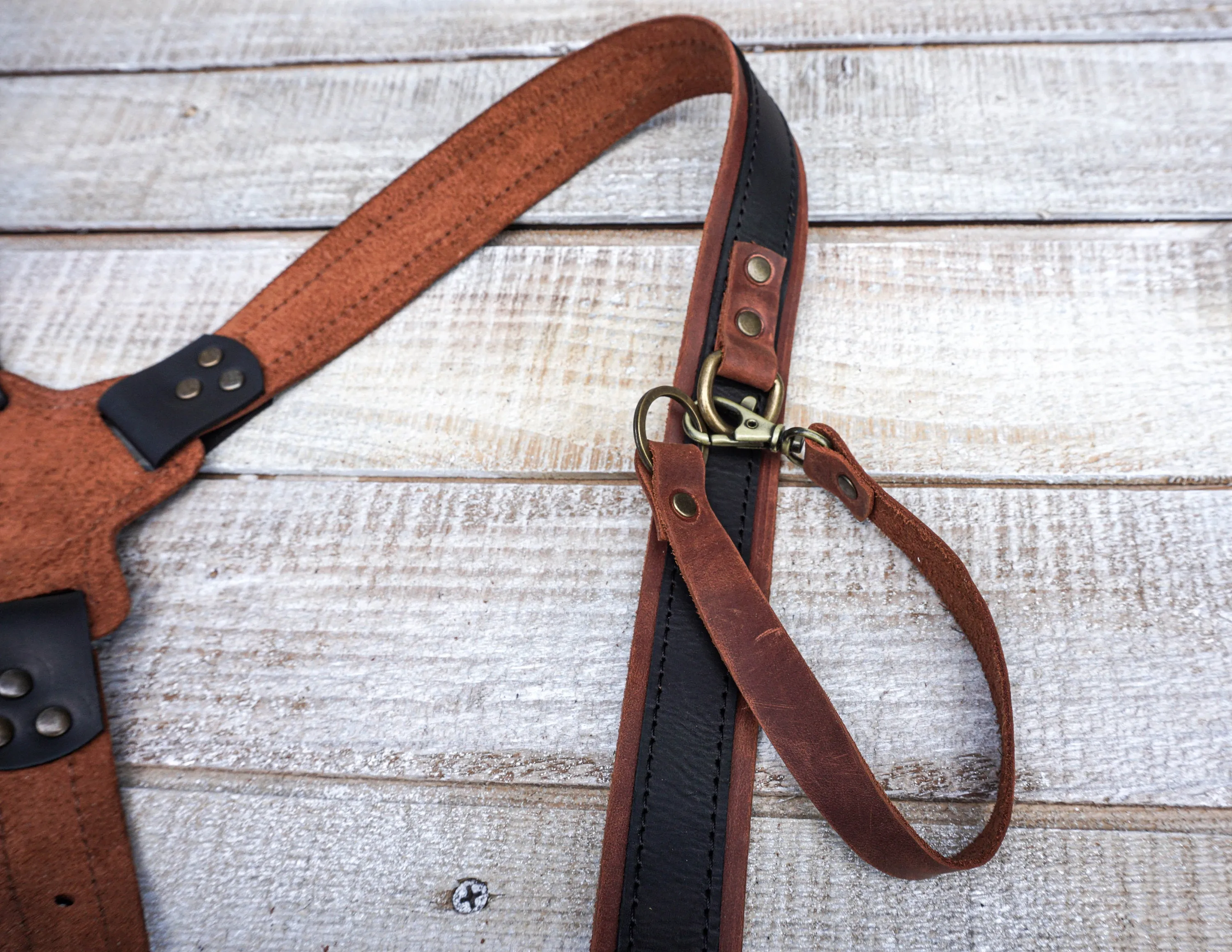 Leather Camera Harness for Photographer