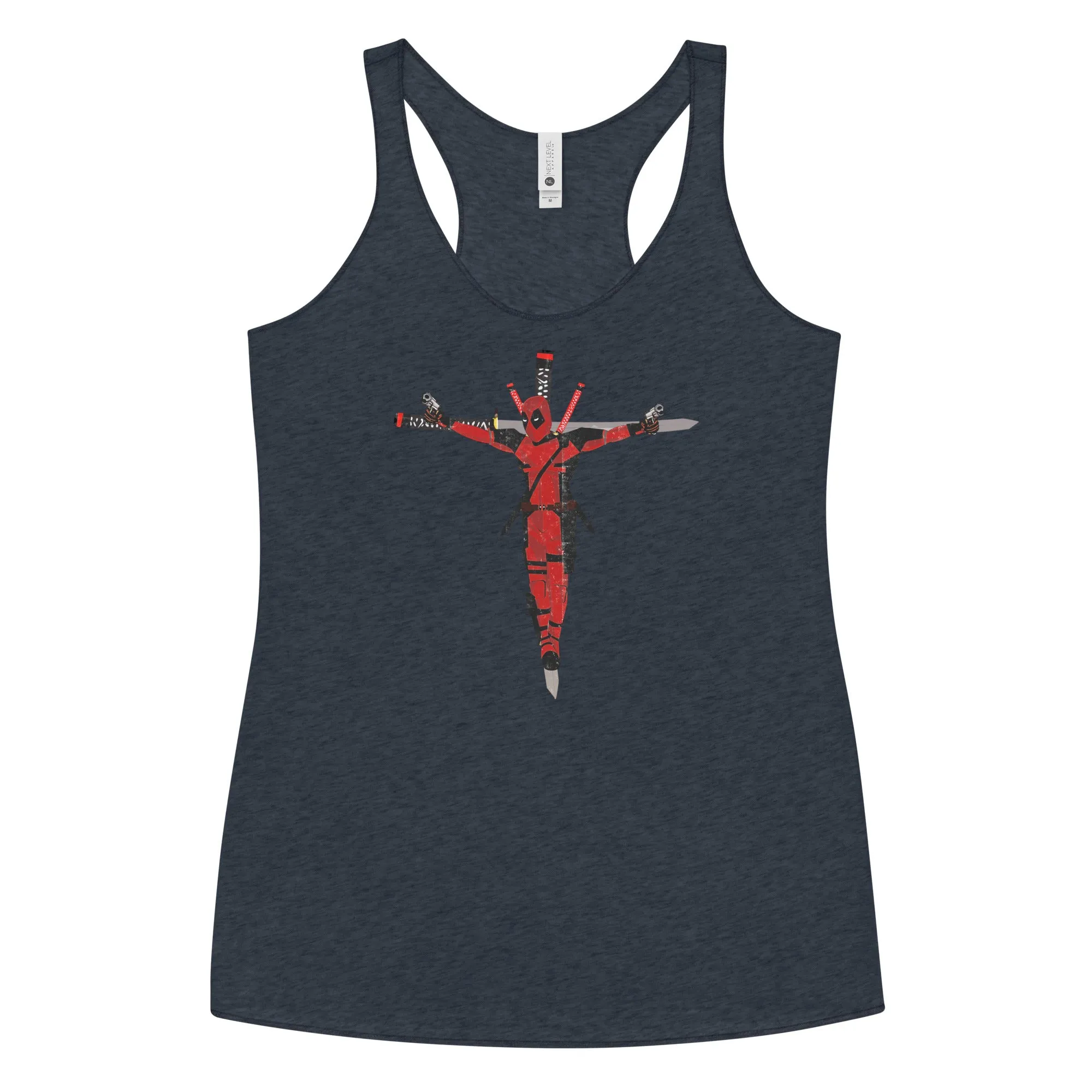 Marvel Jesus Women's Racerback Tank