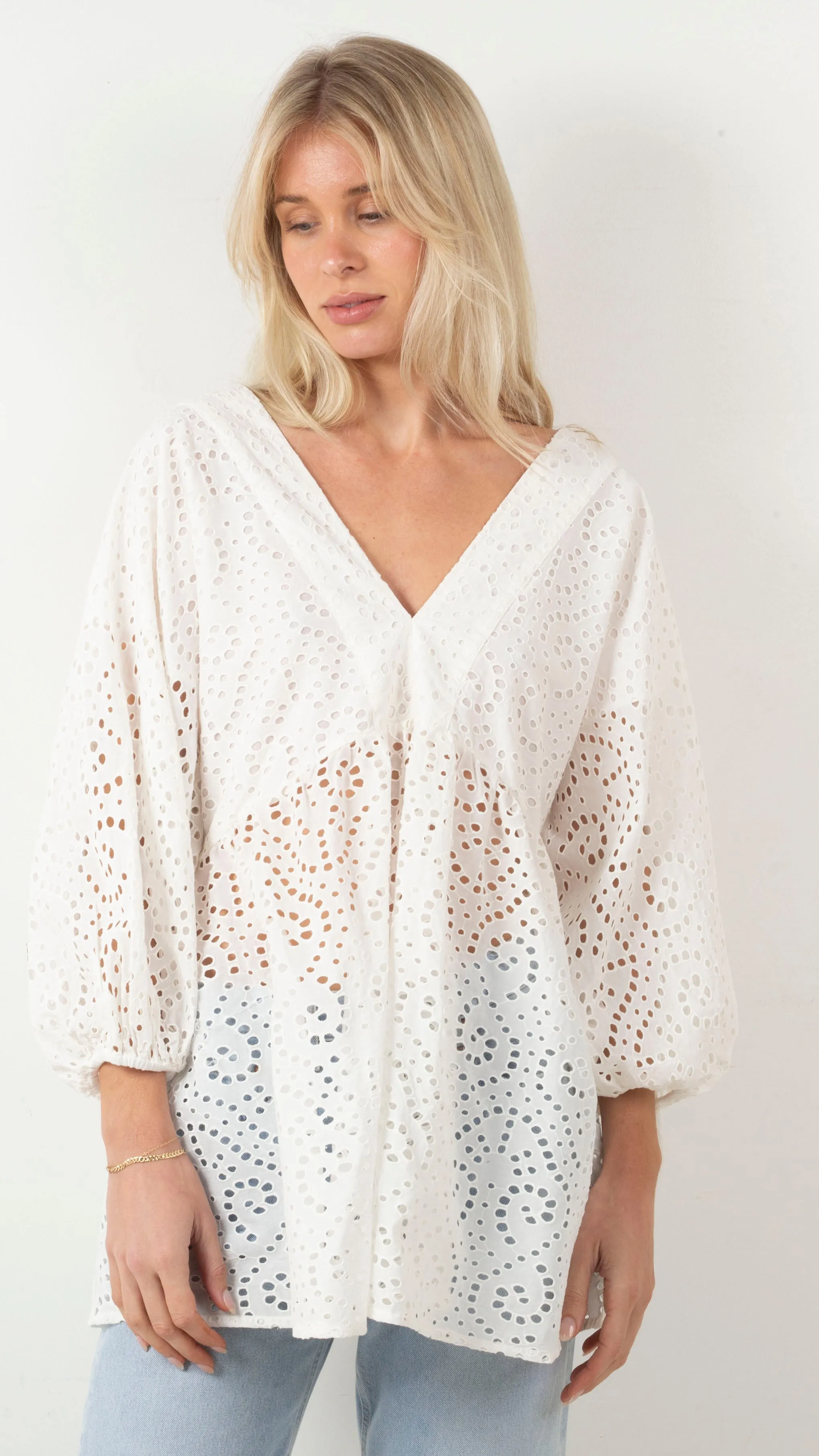 Meadow Shenandoah Tunic - Meadow Ivory