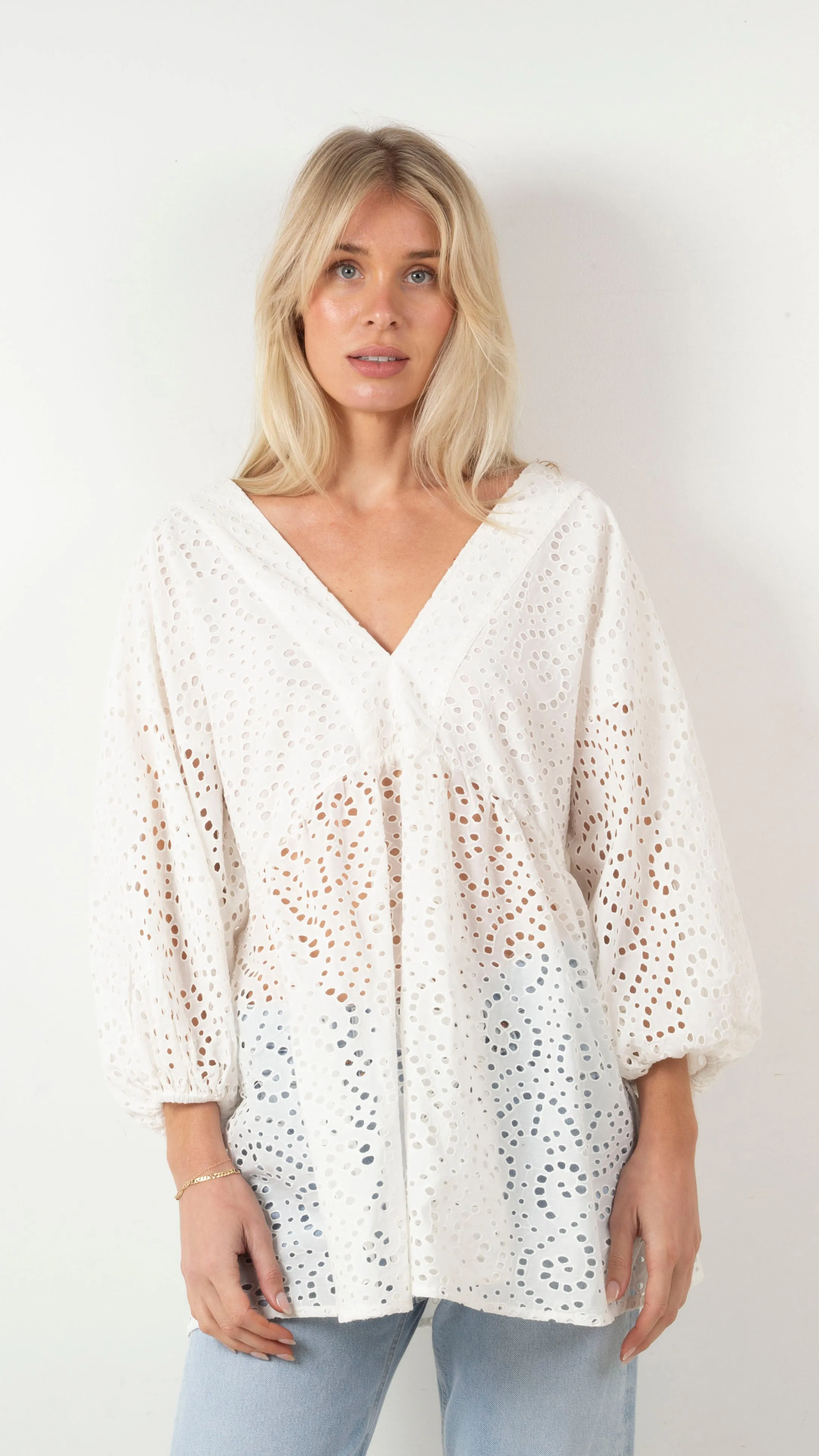 Meadow Shenandoah Tunic - Meadow Ivory