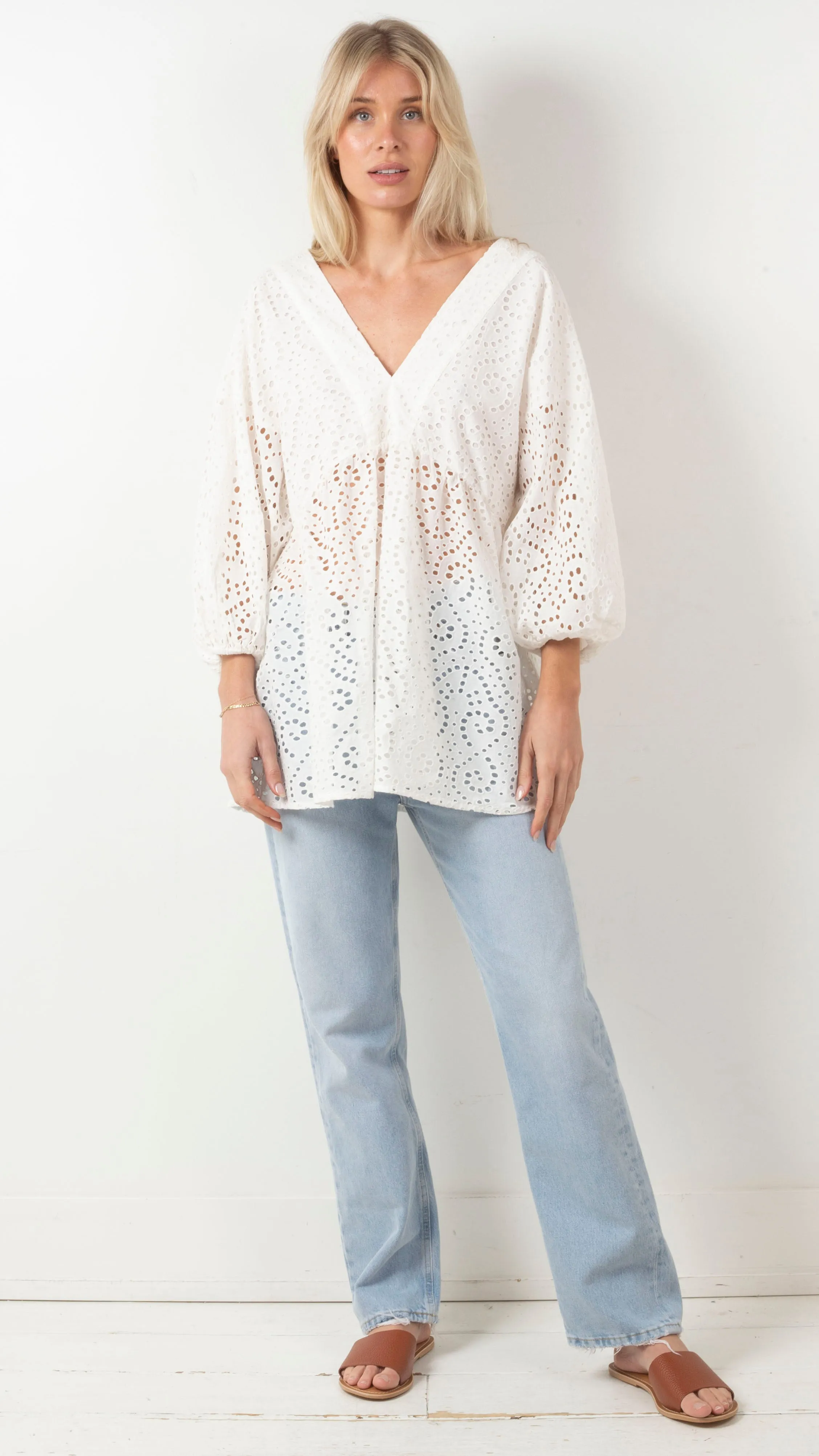 Meadow Shenandoah Tunic - Meadow Ivory