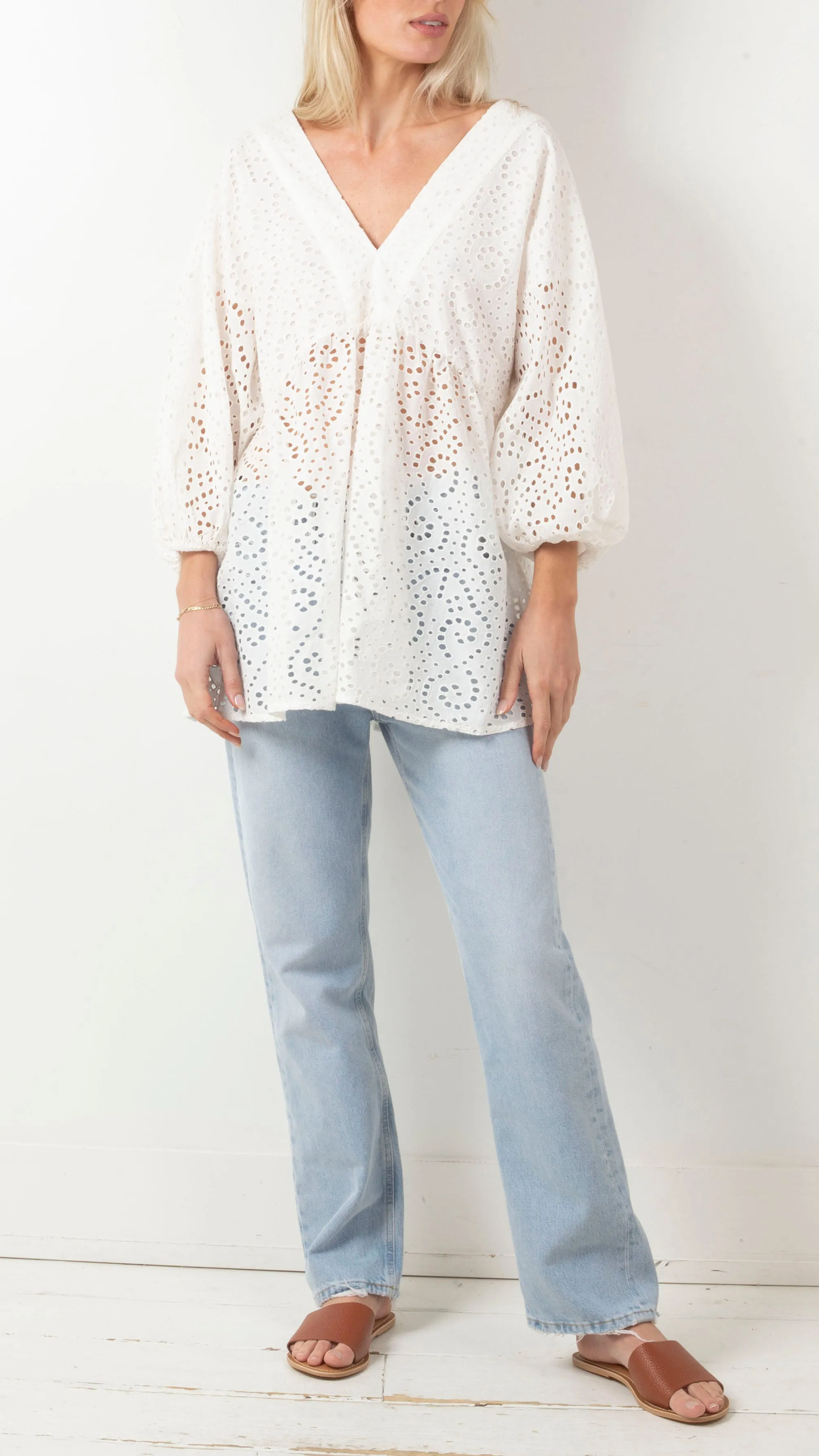 Meadow Shenandoah Tunic - Meadow Ivory