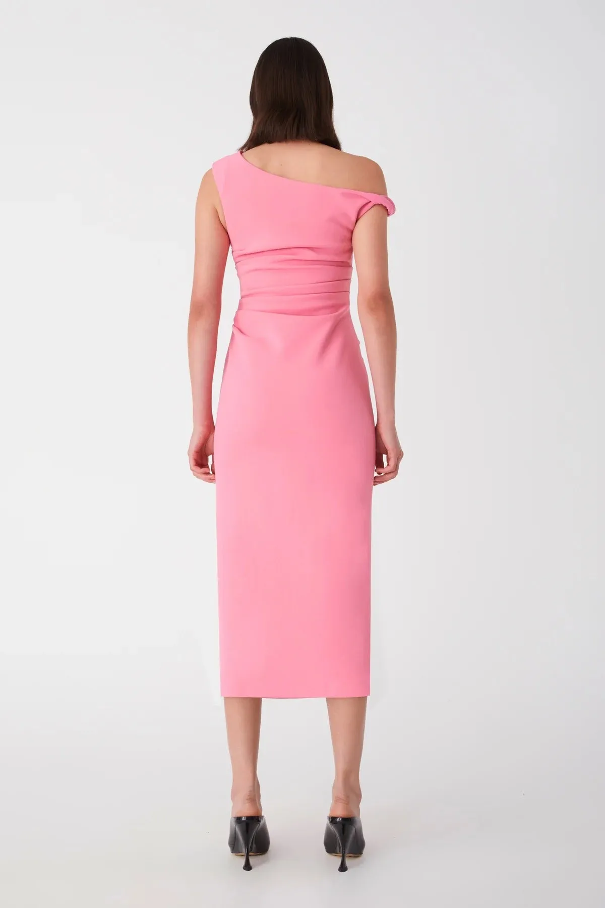 Misha Alaska Midi Dress - Tulip Pink