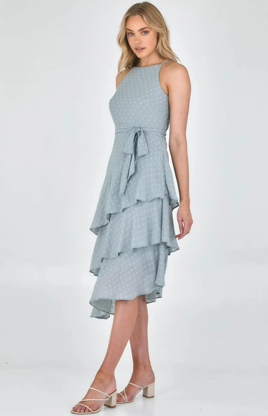 Misha Dress - Sage