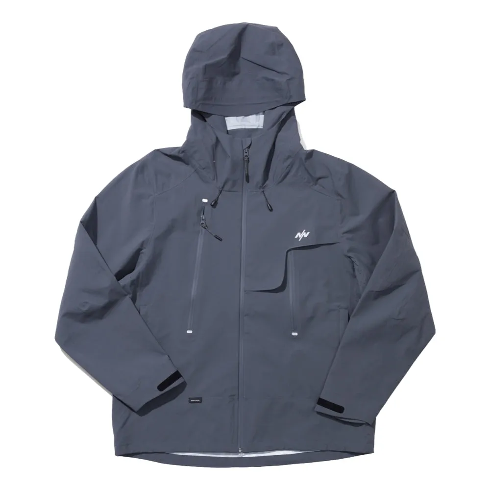 NINE POINT NINE NIGHT 3L SHELL JACKET-DARK GREY