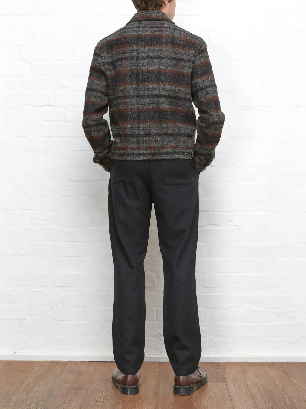 Oliver Spencer Norton Jacket Kennington rust multi