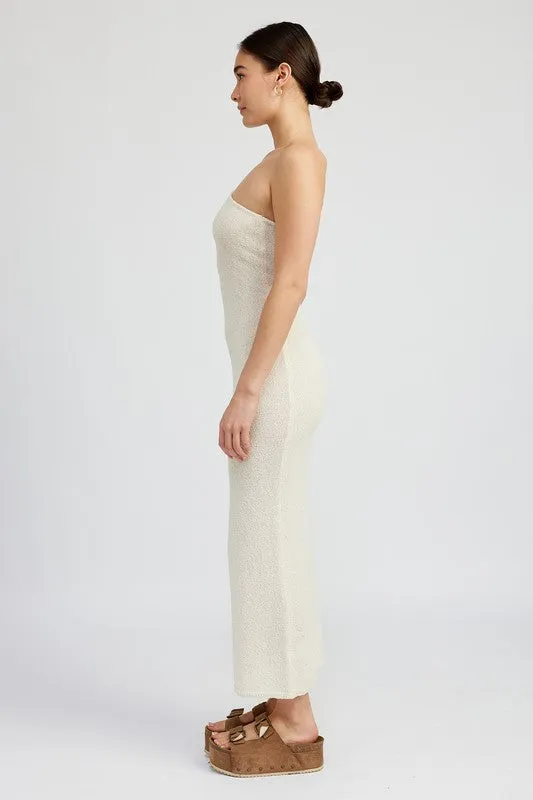 ONE SHOULDER MAXI DRESS