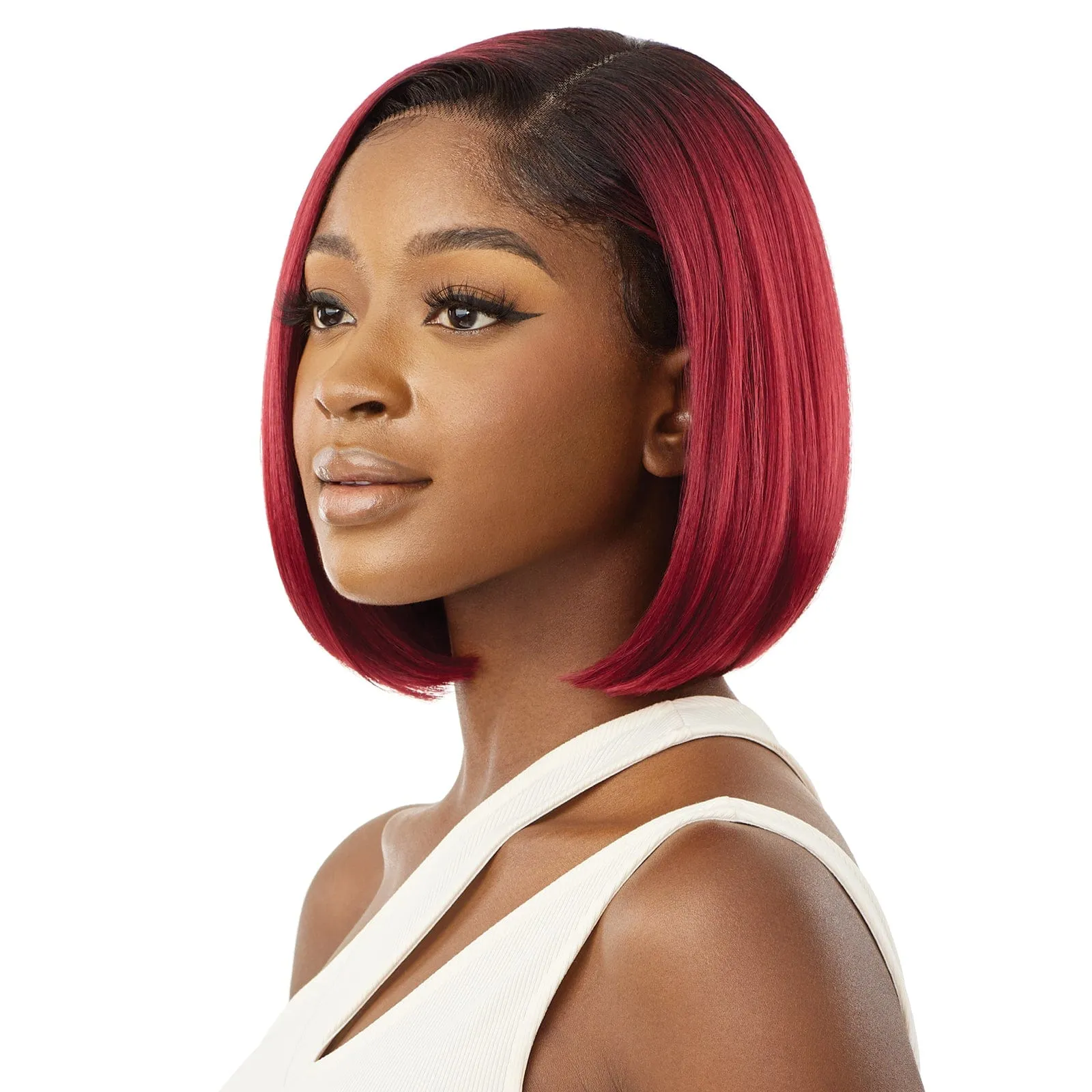 PERI | Outre Sleek Lay Part Synthetic Lace Front Wig