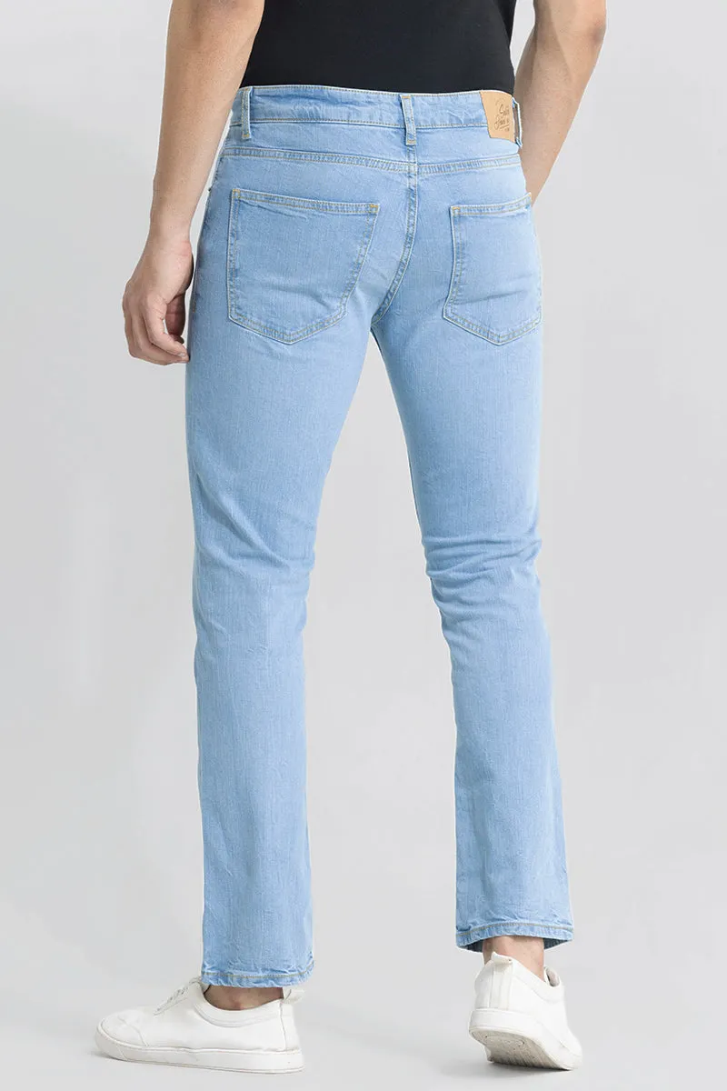 Ravish Sky Blue Straight Fit Jeans