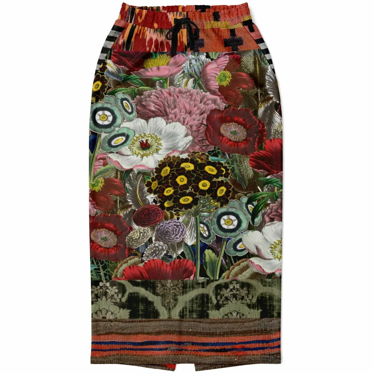 Remembering Woodstock Eco-Poly Long Pocket Skirt