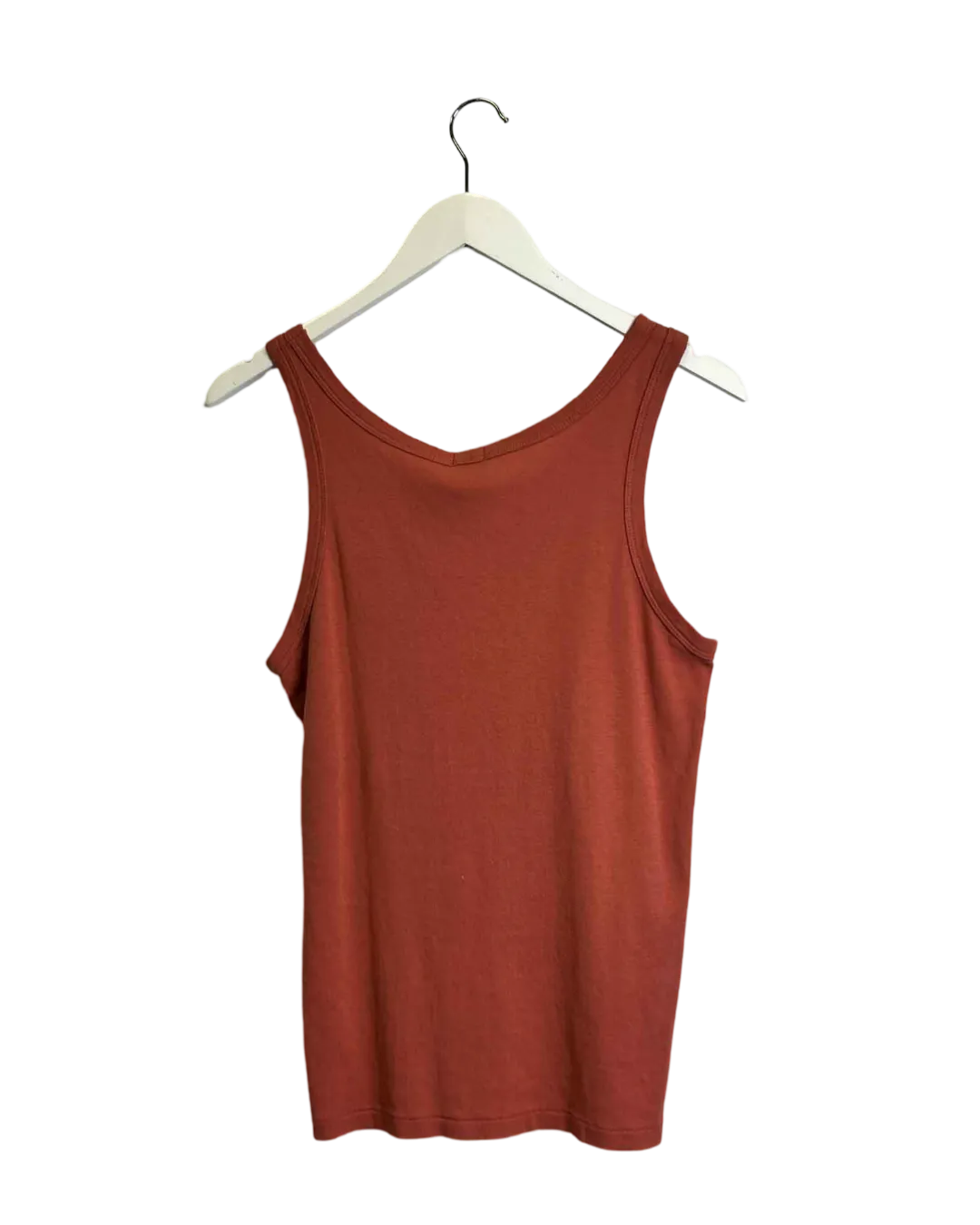 Size XS - Bassike Sienna Rib Heritage Tank