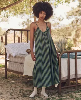 The Slip Sleep Dress. -- Seaside Stripe