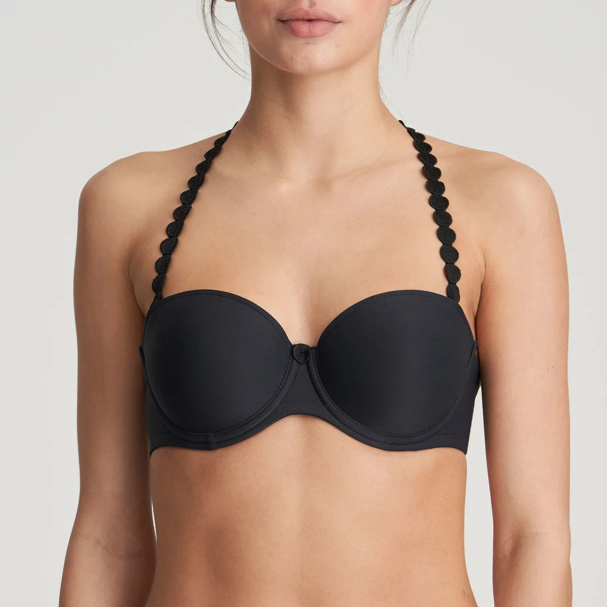 Tom Strapless Bra | Charcoal