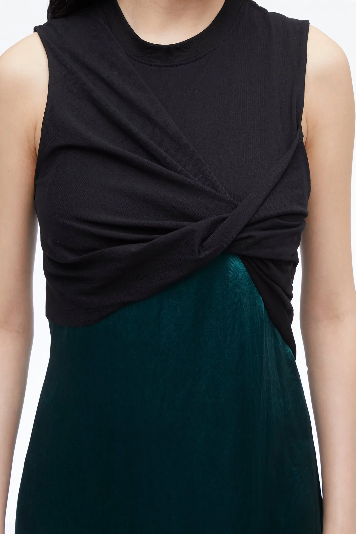 Twist Tank Slip Dress